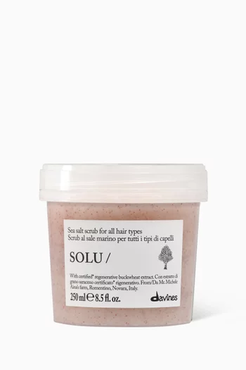 SOLU Sea Salt Scrub Cleanser, 250ml