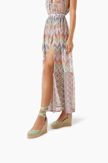 Eva 80 Espadrille Wedges