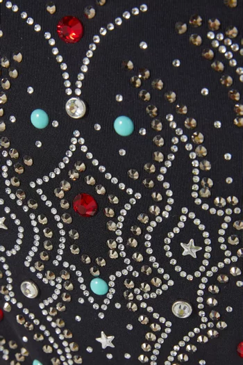 Texan Embellished Bikini Set