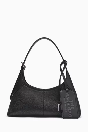 The Small Belted Sack Bag in Pebble Leather