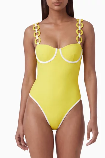 Lemon Serenity One-piece Swimsuit