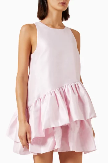Yaselana Ruffle Mini Dress