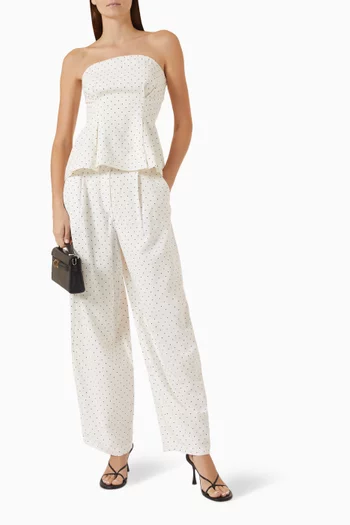 Yasdotly Corsage Top in Viscose Blend