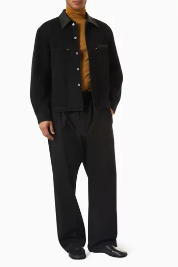 Workwear Overshirt in Denim