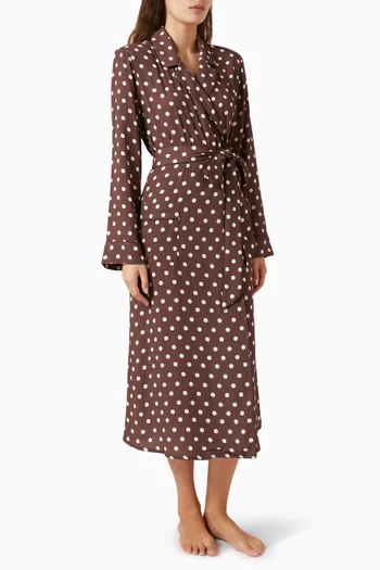 Rita Polka-dot Robe
