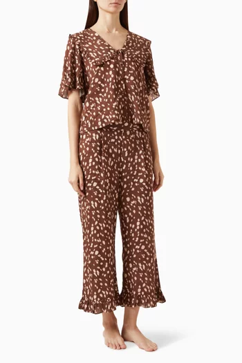 Selene Top & Pants Pyjama Set