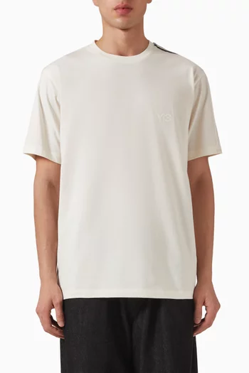 Gradient Striped-print T-shirt in Cotton-jersey