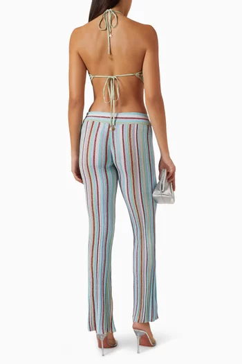 Marielle Striped Halter Top
