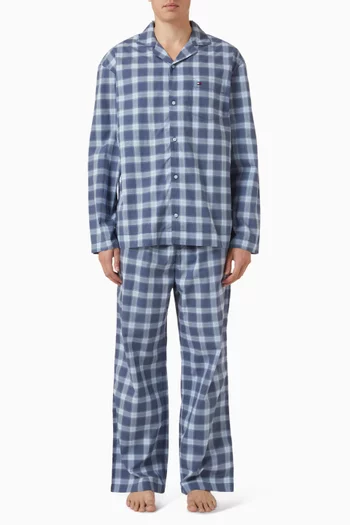 Pyjama Shirt & Pants Set in Cotton