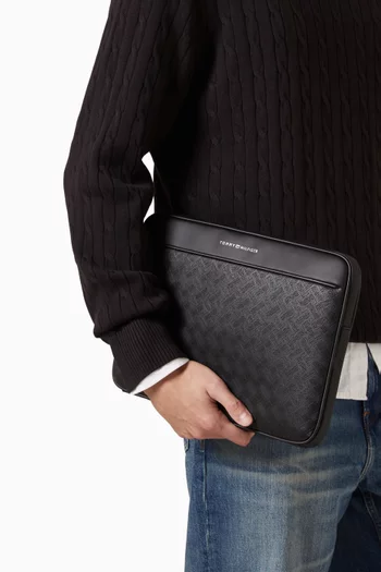 Modern Embossed Flag Laptop Sleeve