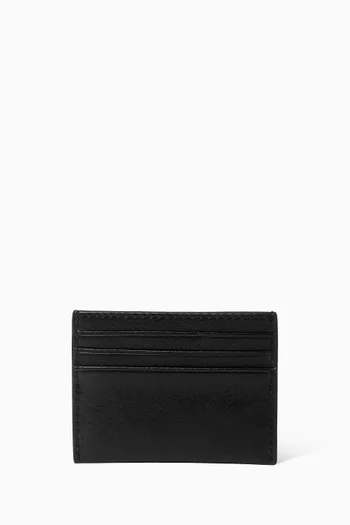 Logo Cardholder in Leather