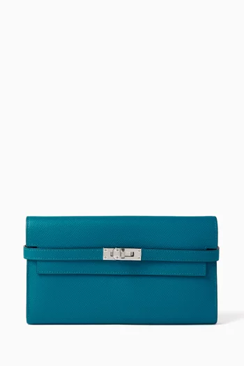 Kelly Long Wallet in Epsom Leather