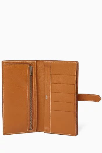 Bearn Long Wallet in Epsom Leather