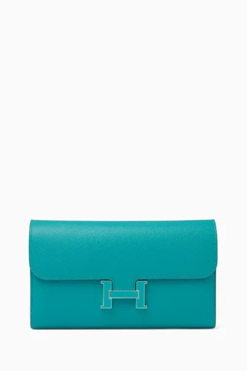 Constance Long Wallet in Epsom Leather