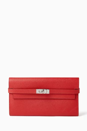 Kelly Long Wallet in Epsom Leather