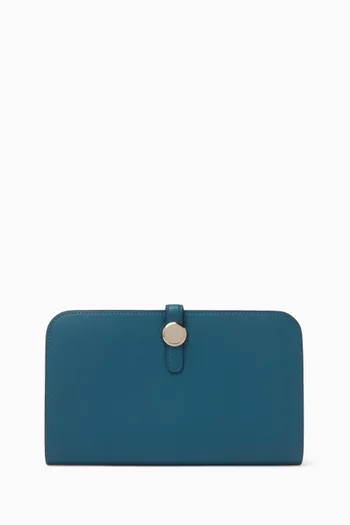 Dogon Duo Wallet in Togo Calfskin Leather
