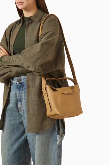 Small Le Cadence Crossbody Bag in Leather