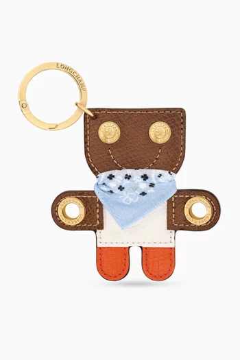 Epure Key Ring in Leather