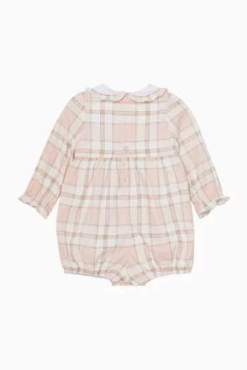 Arlette Printed Romper in Cotton