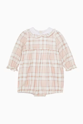 Arlette Printed Romper in Cotton