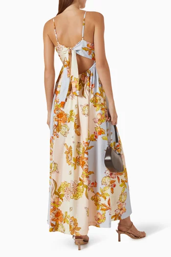 Fiore Back-tie Dress