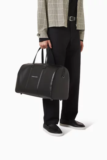 Tactical Duffle Bag in Leather
