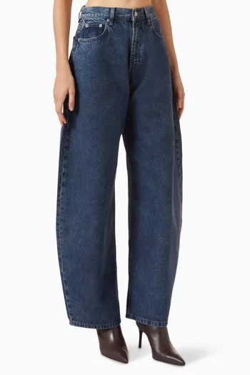 بنطال جينز نك بقصة ساق أسطوانية دينم