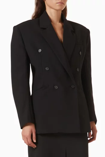 Jade Double-breasted Blazer