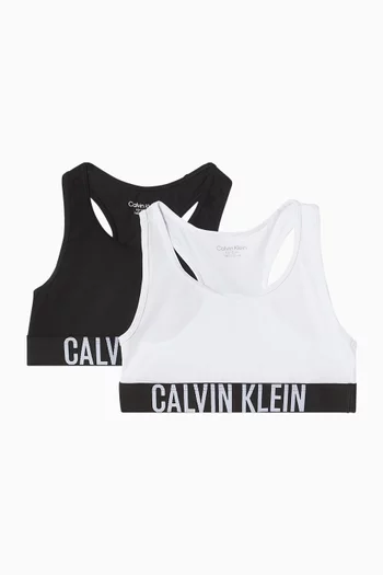 Logo Bralette, Set of 2