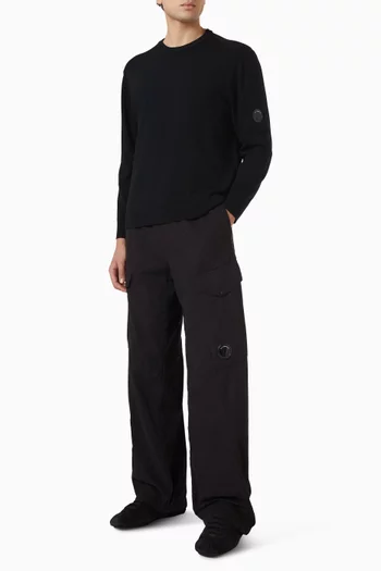 Micro-reps Boxy Lens Cargo Pants in Cotton