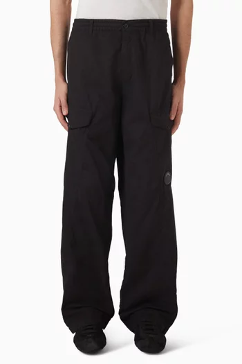 Micro-reps Boxy Lens Cargo Pants in Cotton