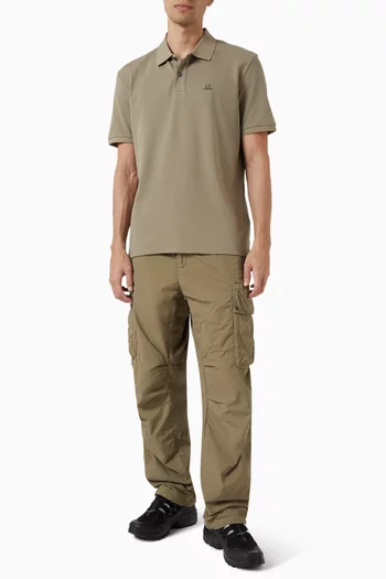 Polo Shirt in Stretch Piquet