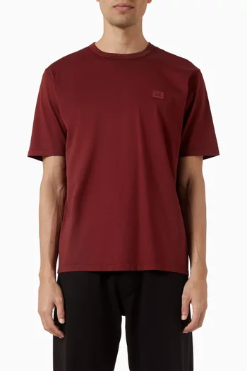 T-shirt in Mercerized Light Jersey