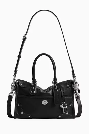 Rhyder Satchel Bag 24 in Glazed Leather
