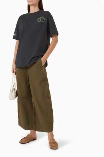Felix Twill Barrel Pants in Organic Cotton