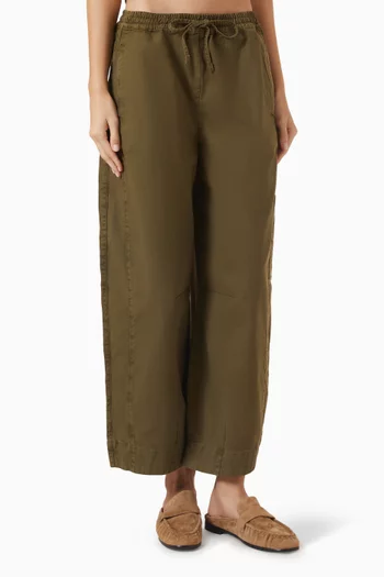 Felix Twill Barrel Pants in Organic Cotton