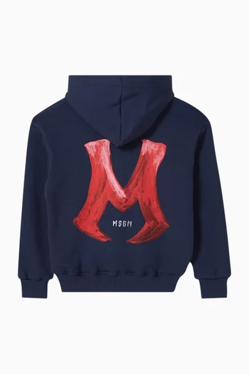 Logo Hoodie in Fleece