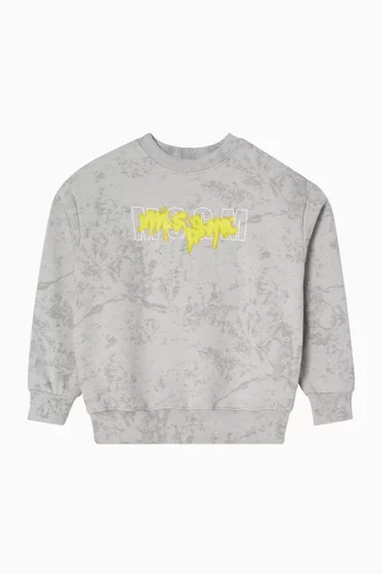 Logo Sweatshirt in Cotton