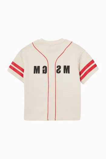 Logo T-shirt in Mesh