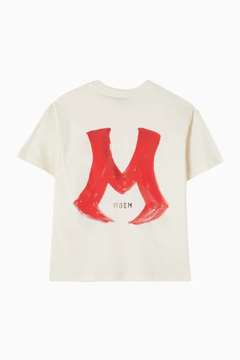 Logo-print T-shirt in Cotton