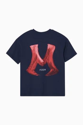 Logo-print T-shirt in Cotton