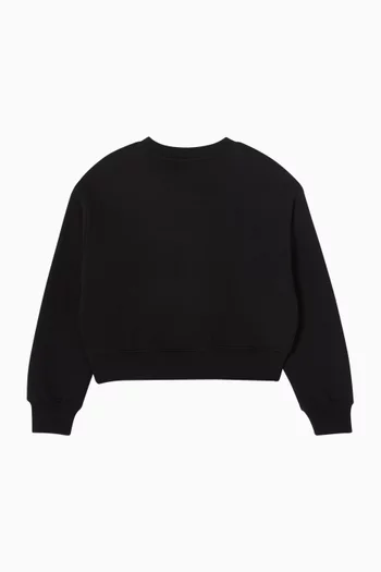Logo Sweatshirt in Cotton