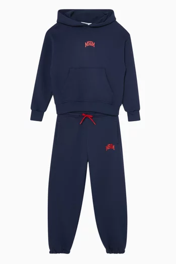 Logo Sweatpants in Cotton-fleece