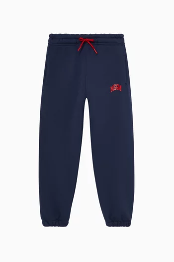 Logo Sweatpants in Cotton-fleece
