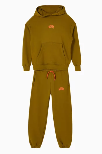 Logo Sweatpants in Cotton-fleece