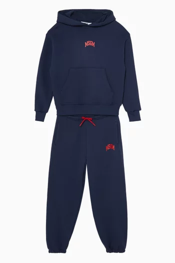 Logo Hoodie in Cotton