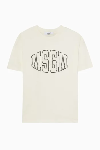 Logo  T-shirt in Cotton