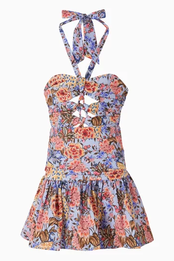 Iliana Halter Neck Mini Dress