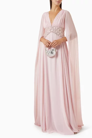 Evangeline Gown in Georgette