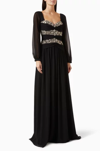Tabitha Gown in Georgette